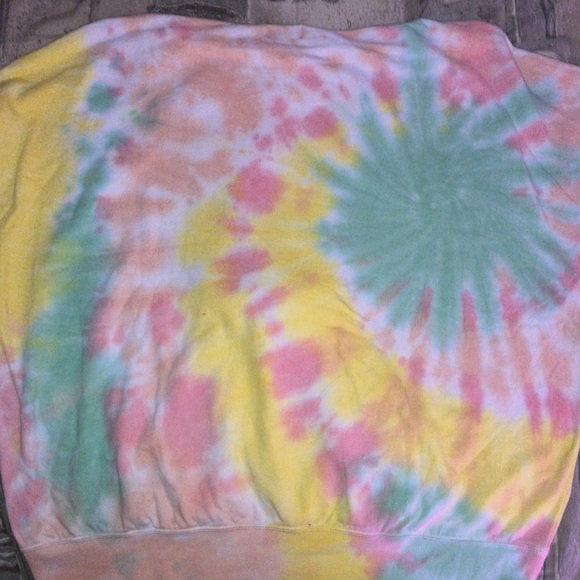 NWT Playboy Oversized Distressed Hoodie - Picture 4 of 11